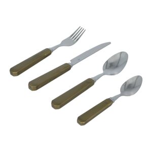 Amefa 24-Piece Flatware Set Mono Gold